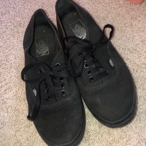 Black Vans!